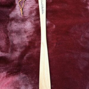 Schuhlöffel mittellang aus Holz (37cm)